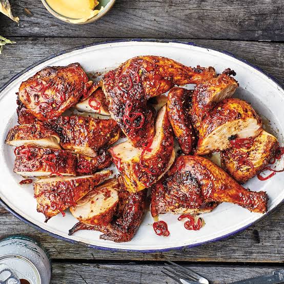 Nigerian grilled chicken