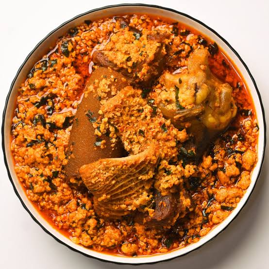 Nigerian egusi soup